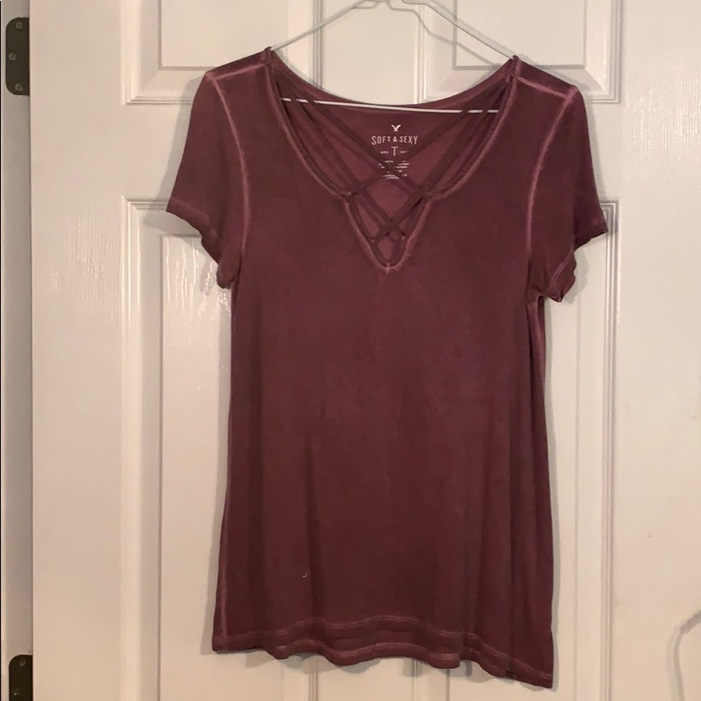 american eagle shirts size small
